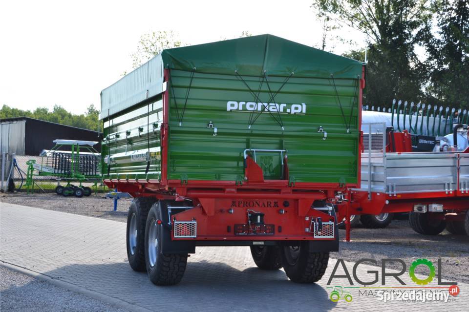 Przyczepa 12t tandem PT512 Pronar PT510 paletowa Mława