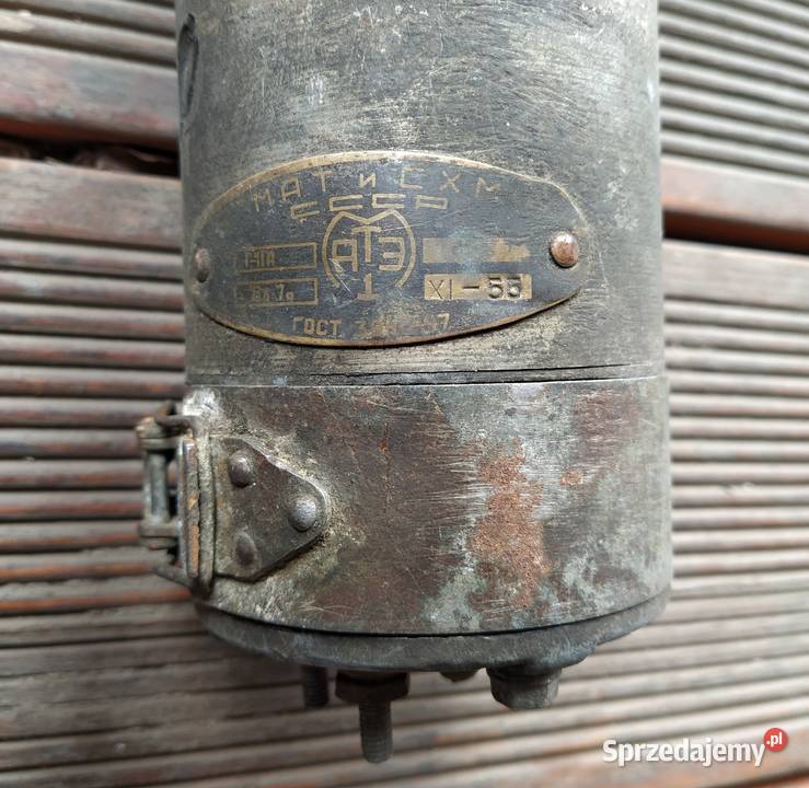Prądnica krótka m72 G11 A tabliczka XI 1955 m72 Kalisz