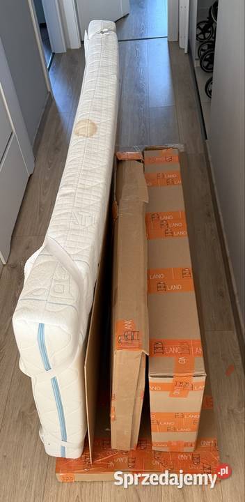 Łóżko dziecięce 160x80 z szufladą białe materac 80cm dolnośląskie Wrocław