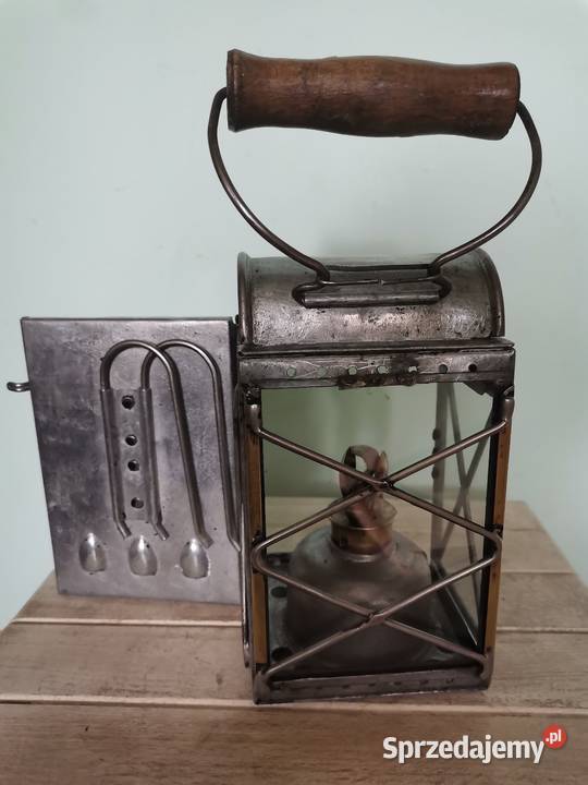 Stara lampa kolejowa Art Deco