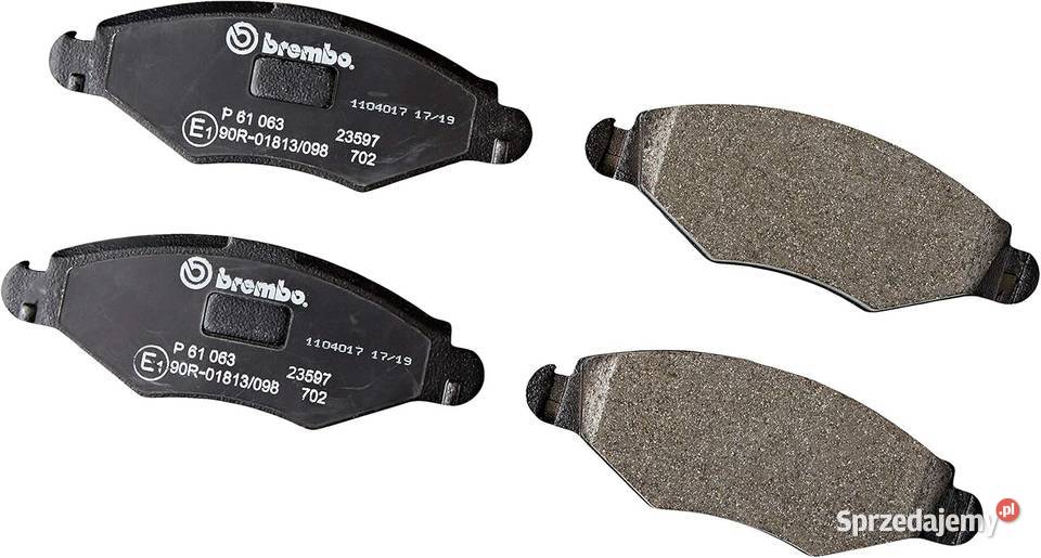 BREMBO P61063 KLOCKI HAMULCOWE PRZÓD CITROEN osobowe
