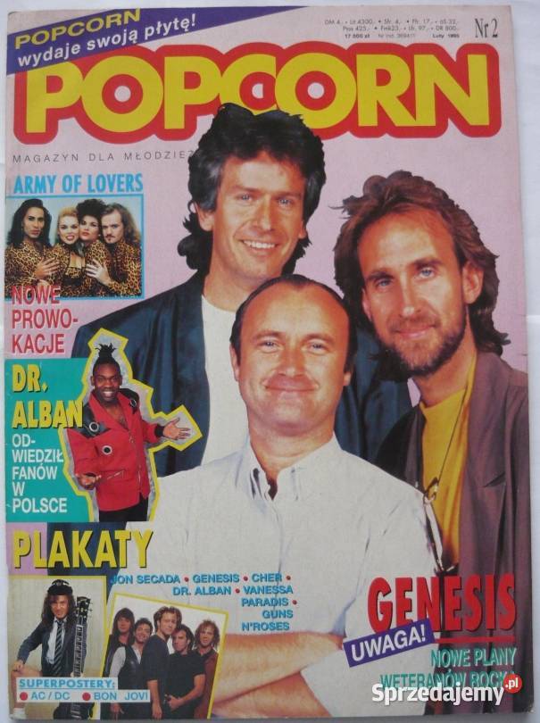 CZASOPISMA PRASA POPCORN 1993 WYPRZEDAŻ ŚWIAT Bydgoszcz