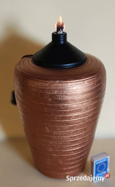 Lampa oliwna olejna naftowa Ceramiczna duża małopolskie