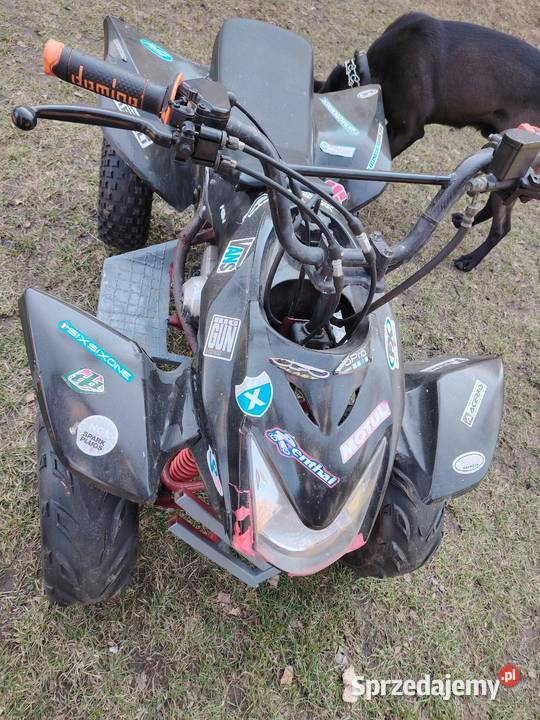 Quad 90 rozrusznik 4t el Mocny atv bombardier Bombardier mazowieckie Wyszków