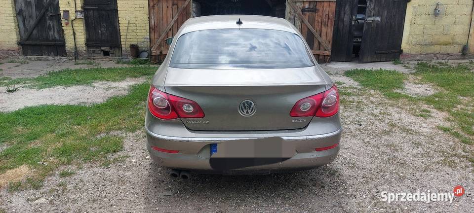 Sprzedam Passata CC 20tdi uszkodzony złoty