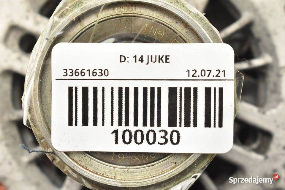 ALTERNATOR NOTE E12 15 DCI 231003VDIA