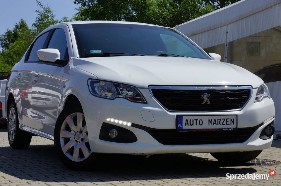 Peugeot 301 16 Diesel 100 Klima Temapomat LED garażowany Nowy Sącz