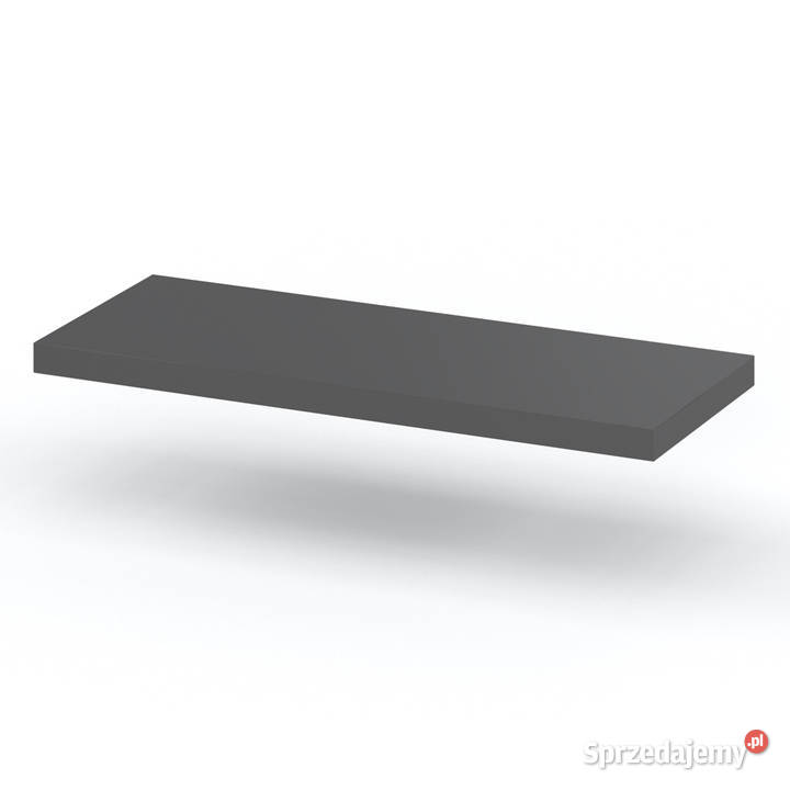 Półka Wisząca Ścienna Na Książki Dzieci Szara 40cm Półki Elbląg sprzedam