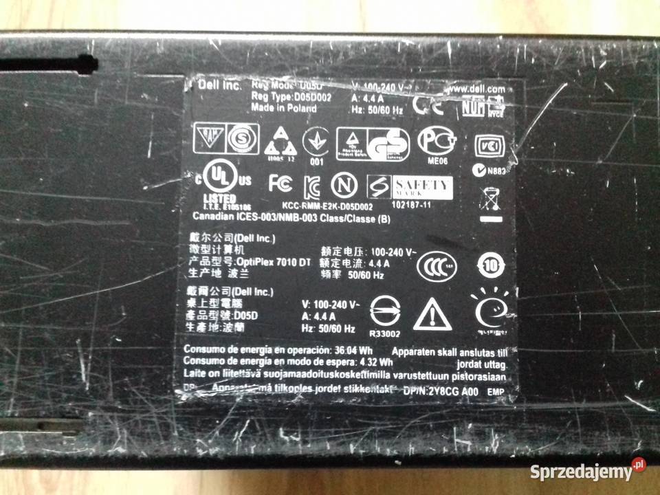 SFF Dell OptiPlex 7010 i32120 33Ghz DDR3 2GB sprzedam