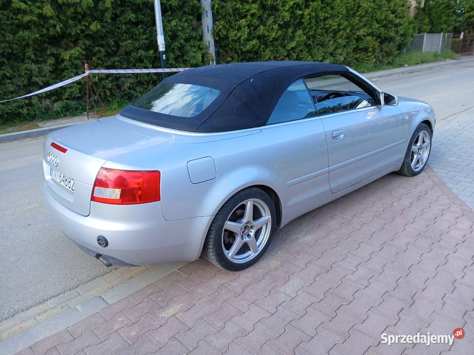 AUDI A4 CABRIO18 TURBOGAZ Rok produkcji 2004 Kraków
