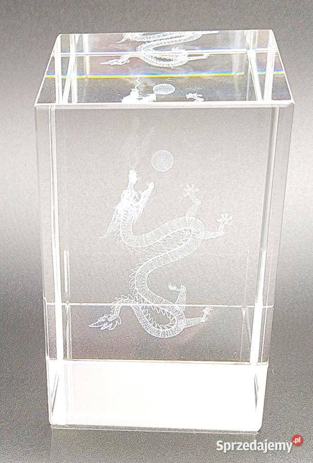 Kostka kryształowa smok Promocja IH173 Poznań sprzedam