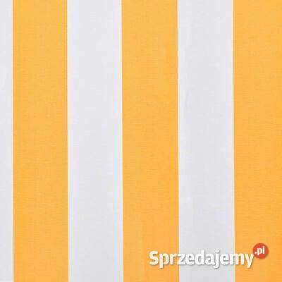 vidaXL Zadaszenie żółty słonecznikowy i biały Warszawa