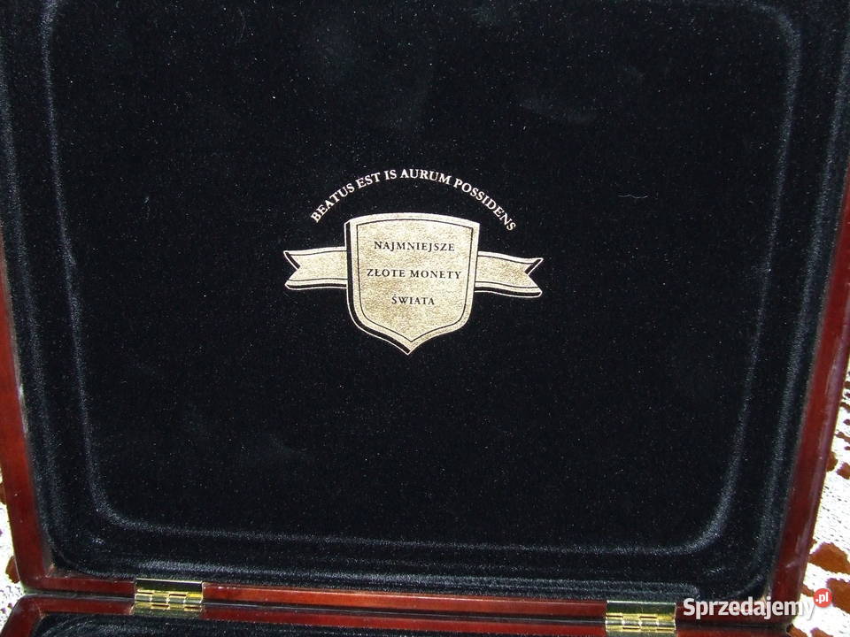 Kasetka najmniejsze monety świata