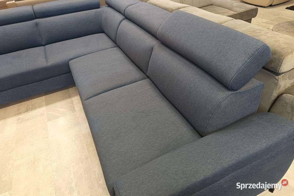 Narożnik Siella pojemnik i funkcja spania Piasek