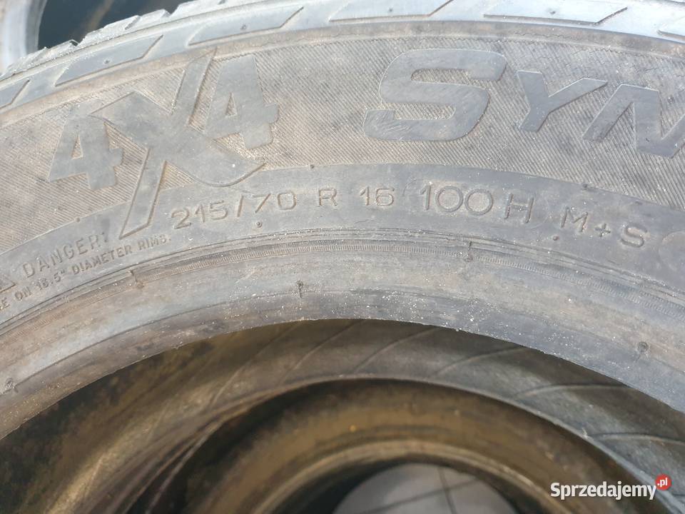 Opona Michelin Synchrone 21570r16 16cale Samochodowe warmińsko-mazurskie Dobre Miasto