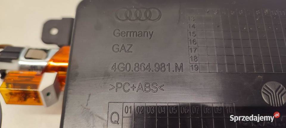 AUDI A6 C7 SCHOWEK PÓŁKA ŁADOWARKI INDUKCYJNEJ sprzedam