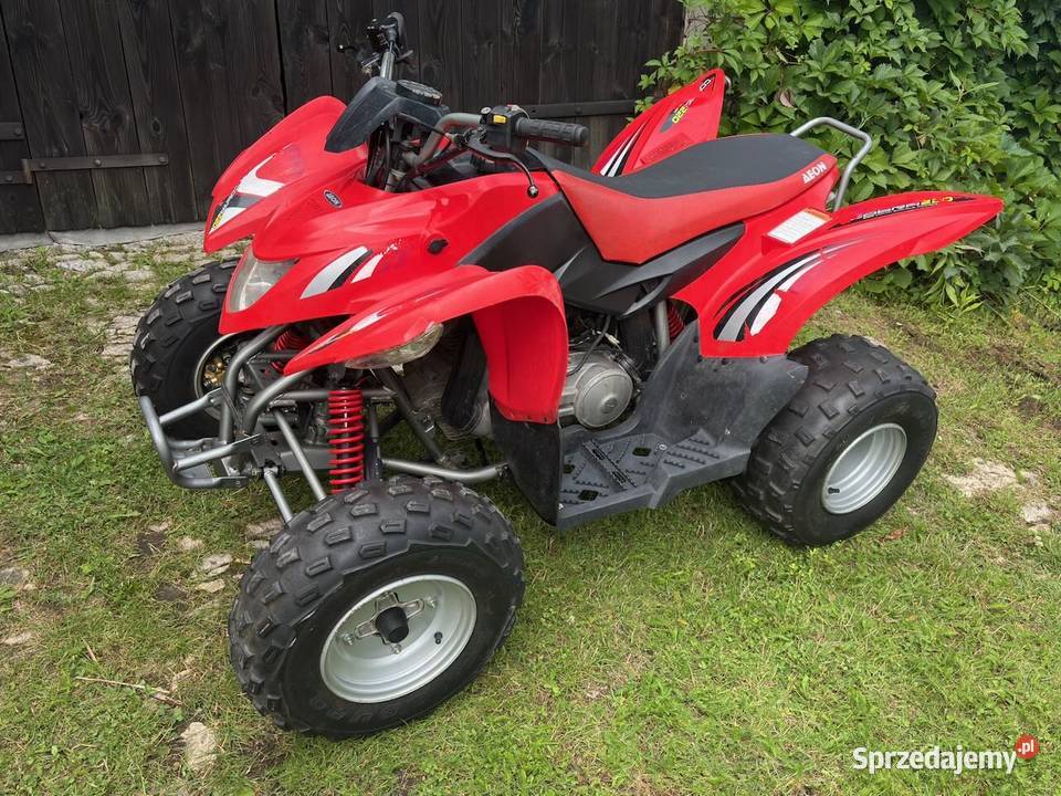 Quad AEON COBRA 220 uszkodzona skrzynia śląskie Mierzęcice