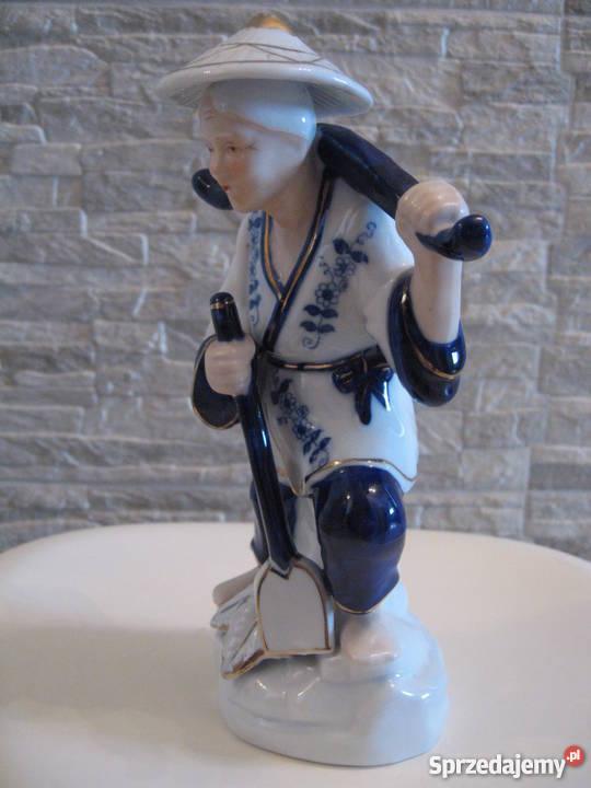 Chinka duża porcelanowa figura mazowieckie Warszawa