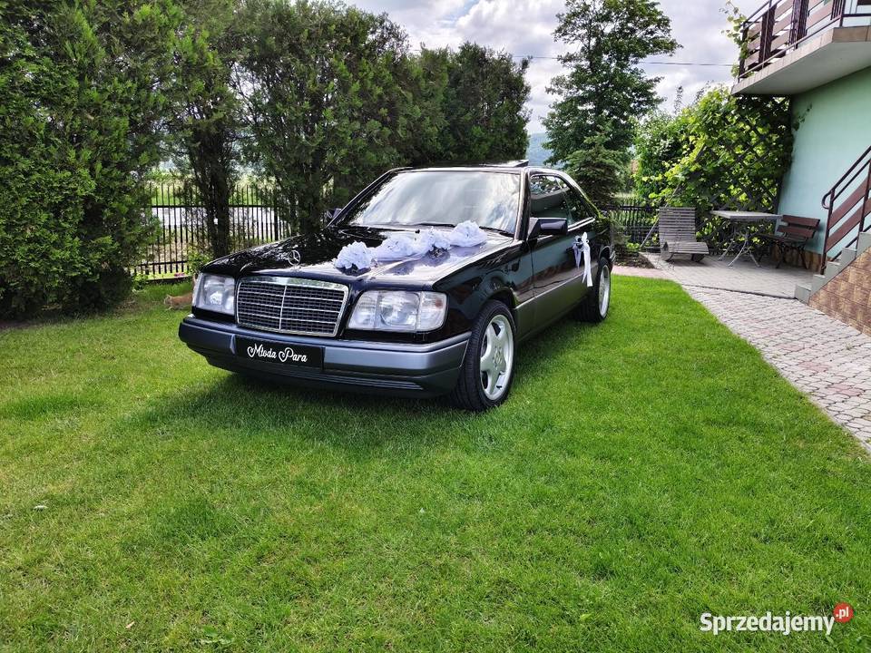 Mercedes c124 22 benzyna klima coupe wspomaganie kierownicy Bielowy sprzedam