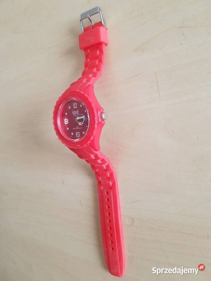 Zegarek nareczny ICE Watch czerwony 3 ATM Milicz