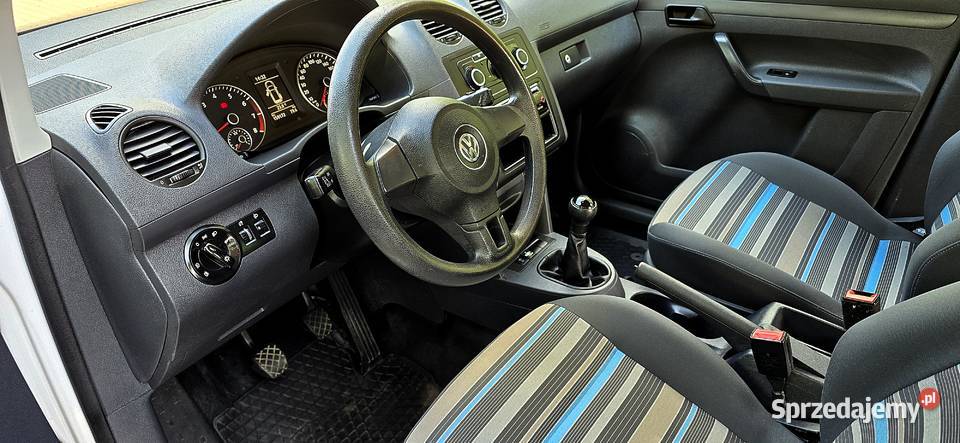 VW Caddy 20 MPI 110 bezwypadkowy oryginalny 159172km Czeladź