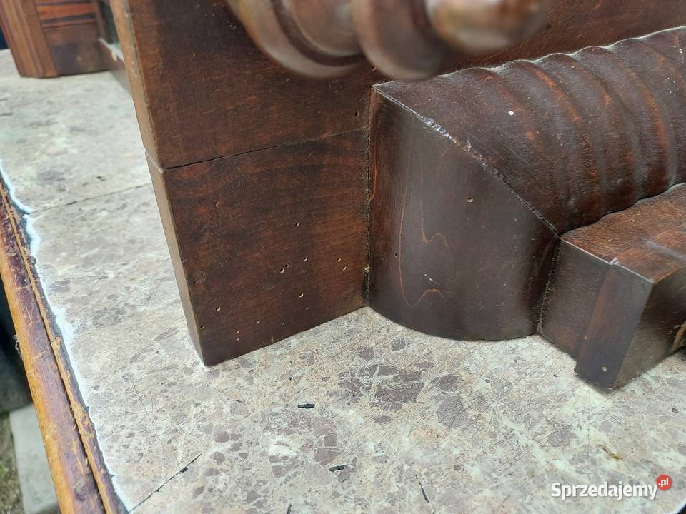 S150 Skrzynia obudowa starego zegara eklektyka Tczew