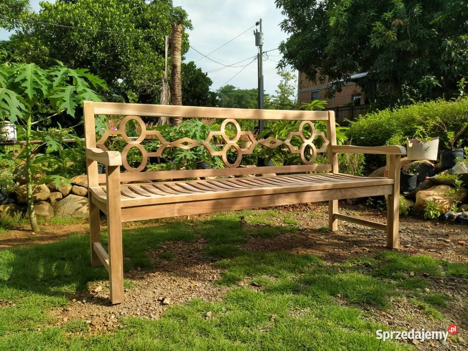 Ławka Rosa 180 z drewna egoztycznego teak tik sprzedam
