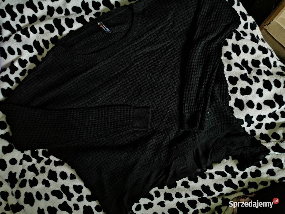 YORKER sweter Z falbanką Oversize z ANGORĄ NOWY Leszno sprzedam