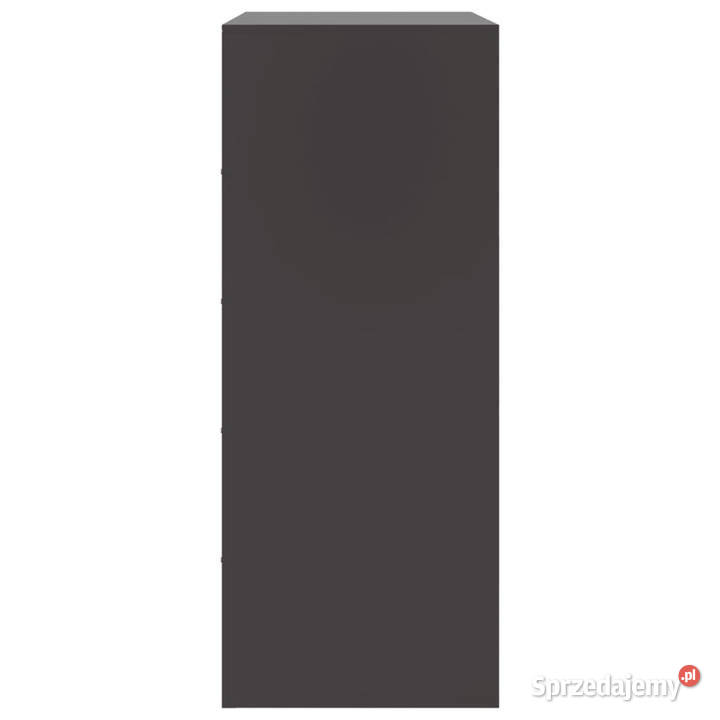 Szafka czarna 67x39x95 stal WM841805 Warszawa