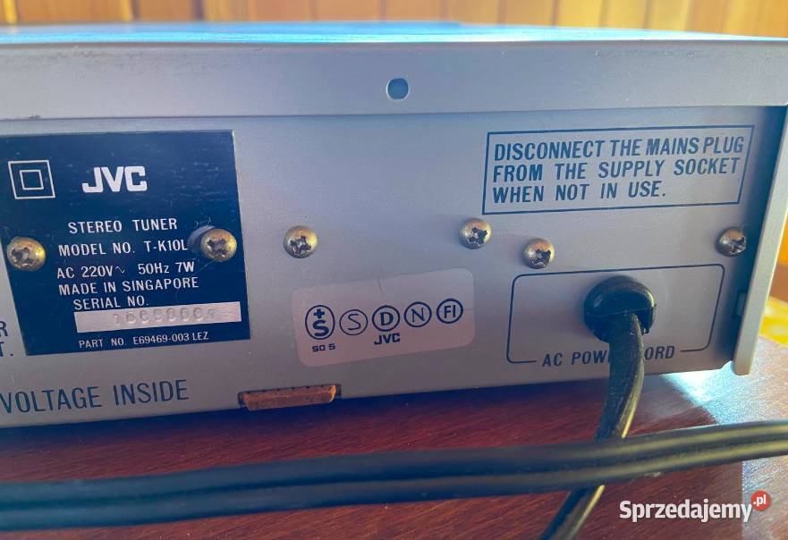 JVC tuner TK10L Amplitunery Audio małopolskie Olkusz
