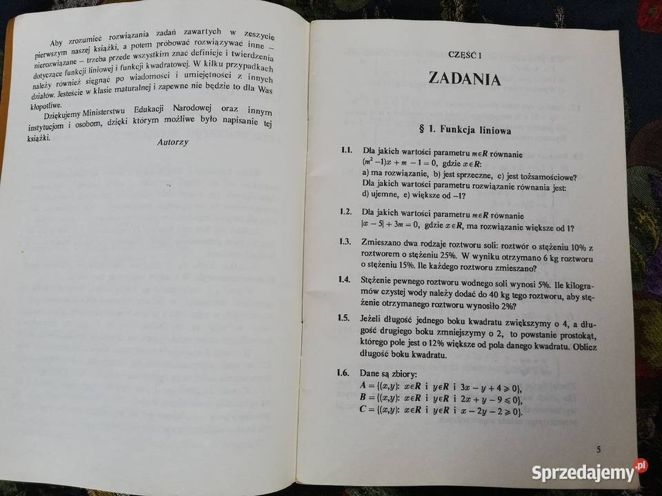 Matura z matematykiJanusz Kowalski Andrzej Kraków sprzedam
