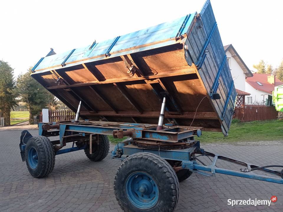 Przyczepa rolnicza bss wywrotka brandys 1008 8 Przyczepy rolnicze Krasnystaw sprzedam