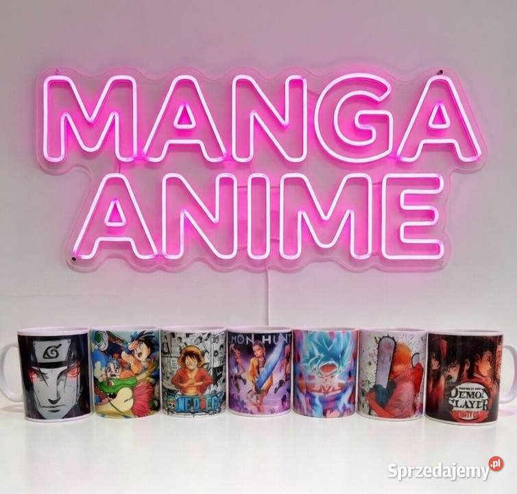 Zestaw prezentowy fana manga anime 7 kubkow Warszawa sprzedam