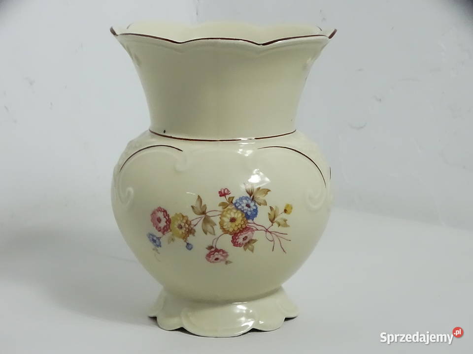 Stary wazon porcelanowy Bareuther Bavaria kwiaty lubelskie Biłgoraj sprzedam