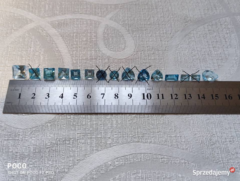 Topaz naturalny Kamienie szlachetne Pozostałe Wrocław