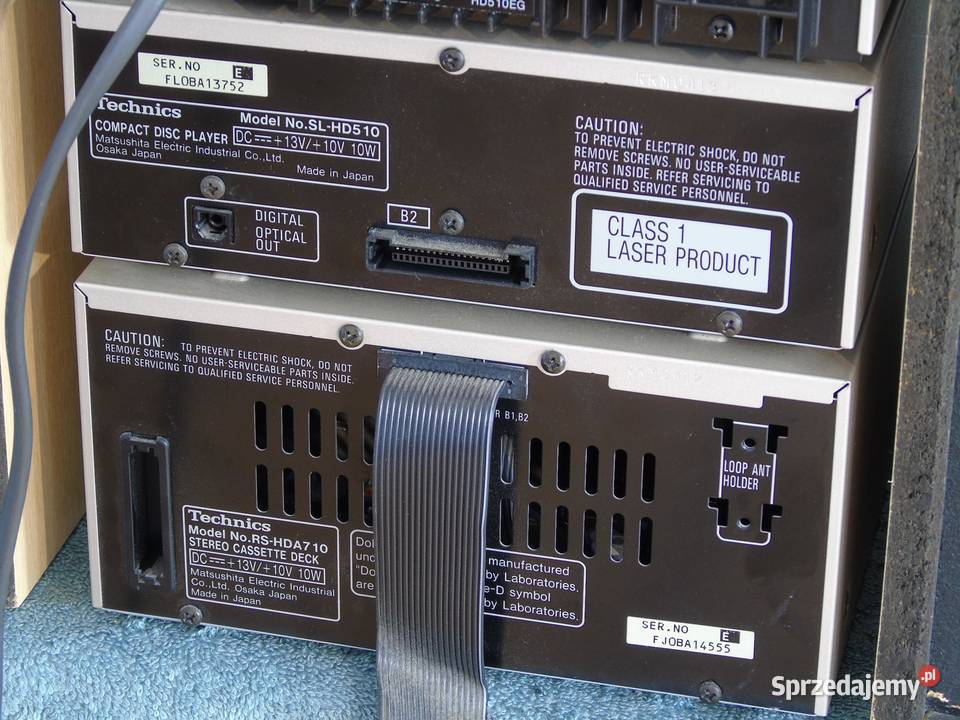 Wieża Technics SAHD510 710 pilot kolumny DOSTAWA podkarpackie Jasło