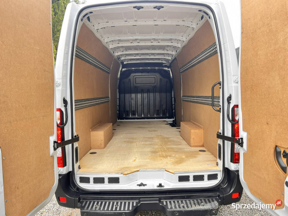 Renault Master najdłuższy 3 osobowy L4H2 pełna serwisowany w ASO Warszawa