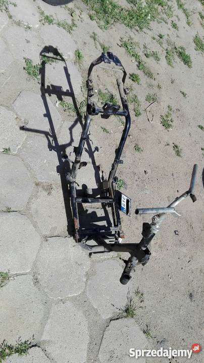 Skuter rama z papierami Tczew