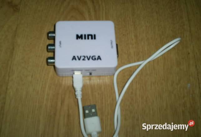 adapter in rca out vga jack audio Olkusz