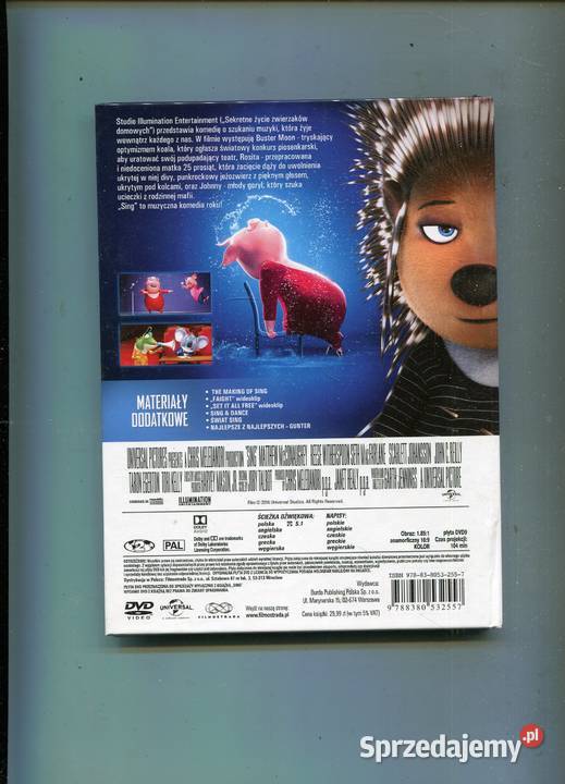 Sing Film DVD Kultura i Rozrywka Szczecin