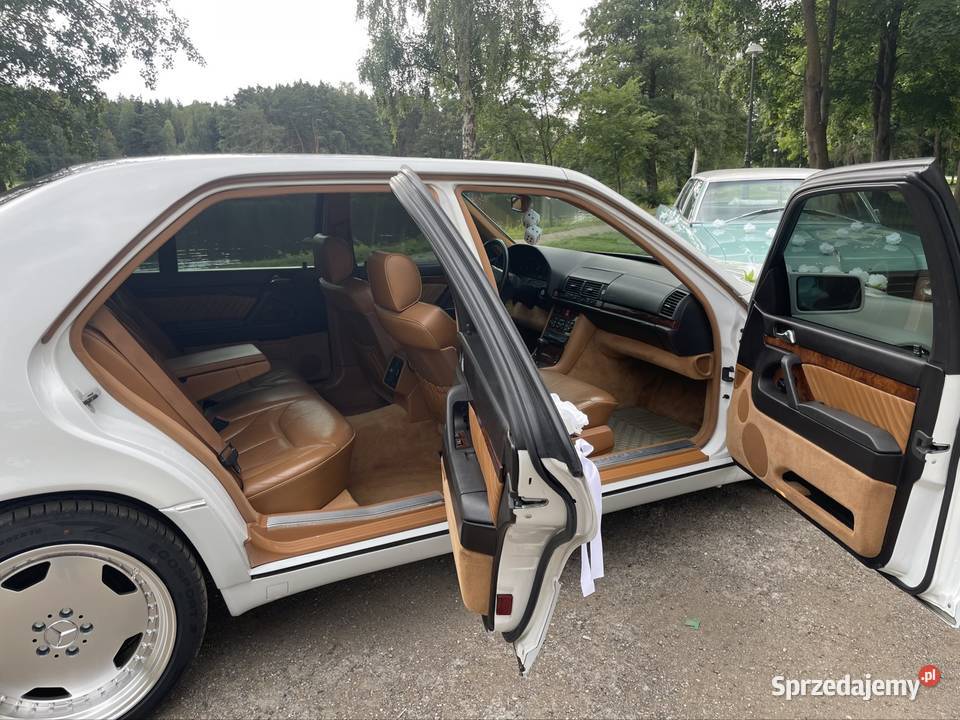 Auto do ślubu i inne okazje Mercedes biały i Przysucha