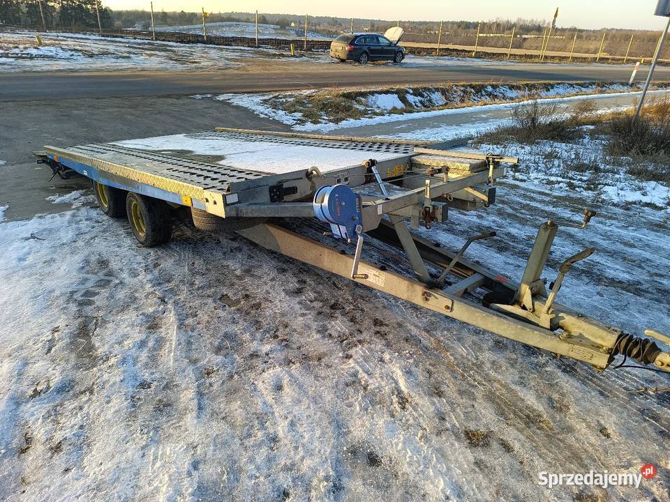 Przyczepa Laweta uchylna samochodowa BOCKMANN Lawety Bydgoszcz