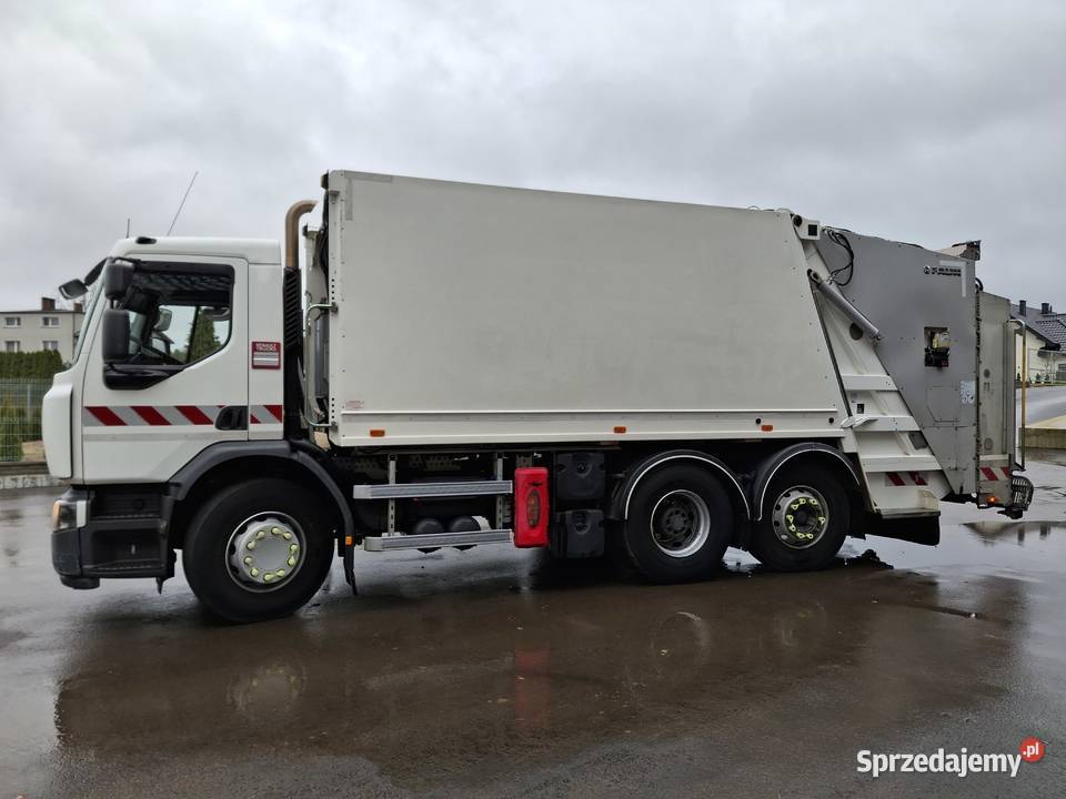 Renault D26 Śmieciarka FAUN Variopress Euro 6 7698cm3 Sierakowice