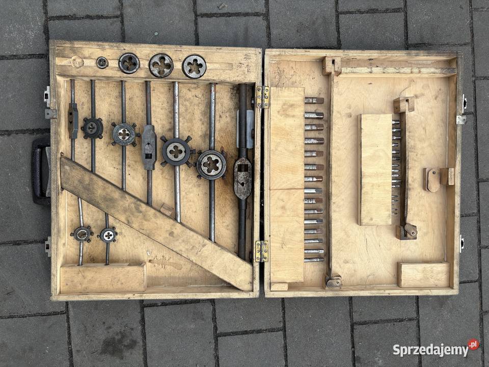 Zestaw gwintowników i narzynek C5a FWP VIS 1974 pomorskie Gdańsk