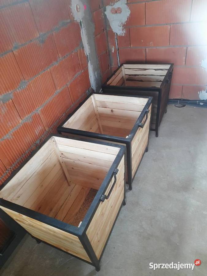 Donica ogrodowa LOFT duża i ciężka opolskie Zawadzkie