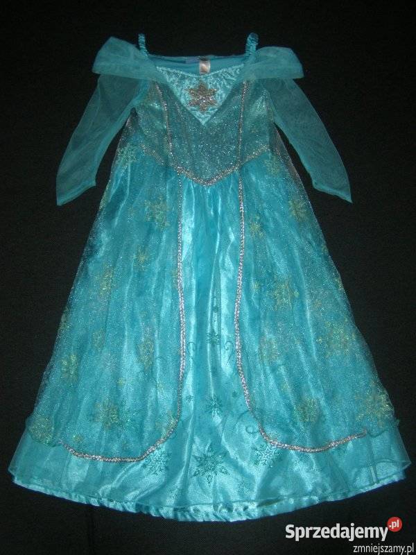 Strój kostium przebranie ELSA Kraina Lodu Frozen Siedlce sprzedam