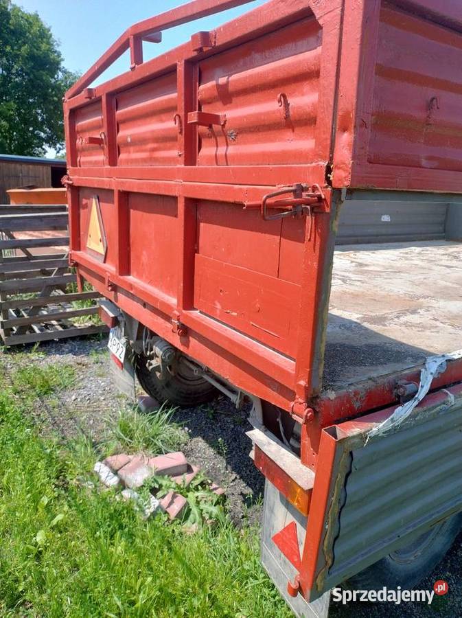 Przyczepa Autosan sztywna nieuszkodzony Stary Lubliniec