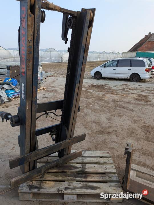 Maszt widlaka Komatsu Goszczanówko