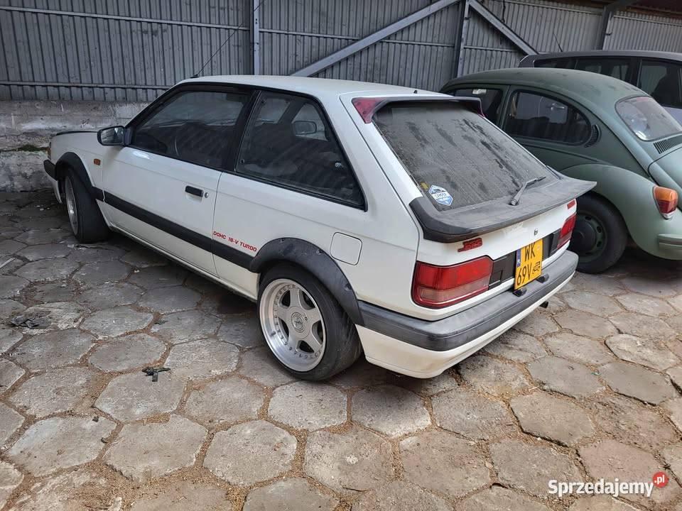 MAZDA 323 Turbo 16 16V FWD Żółte Tablice Warszawa