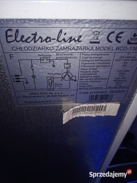 Sprzedaję lodówkę wolnostojące wielkopolskie Poznań